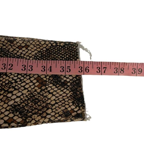 Free People We The Free Two Faced Snake Print Jeans - Picture 7 of 7